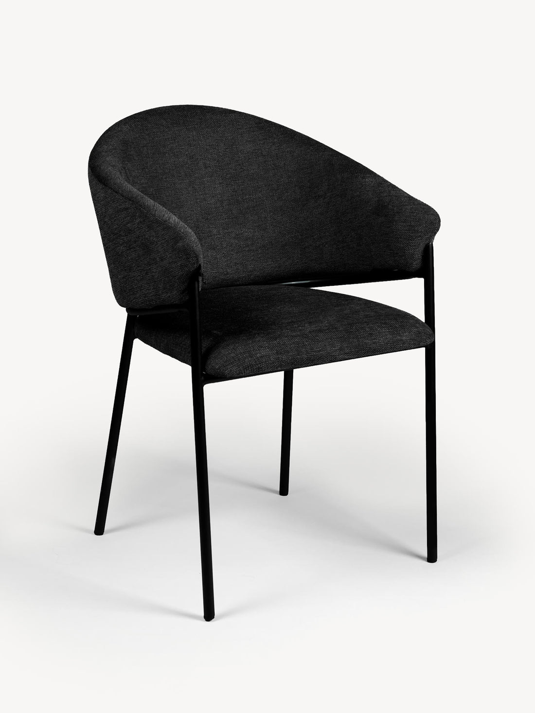 Silla Berlín pata negra negro