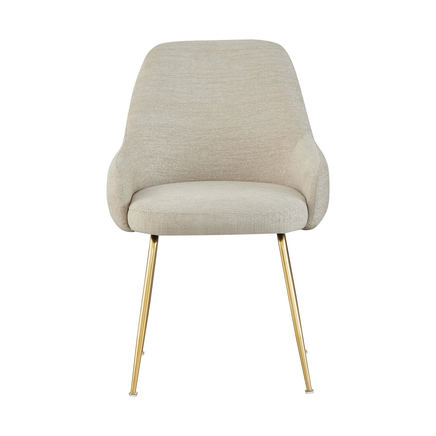 Silla Galicia Beige Vista Frontal