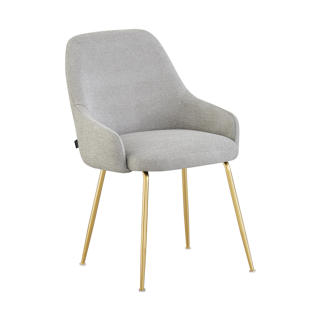 Silla Galicia Gris Vista En Perspectiva