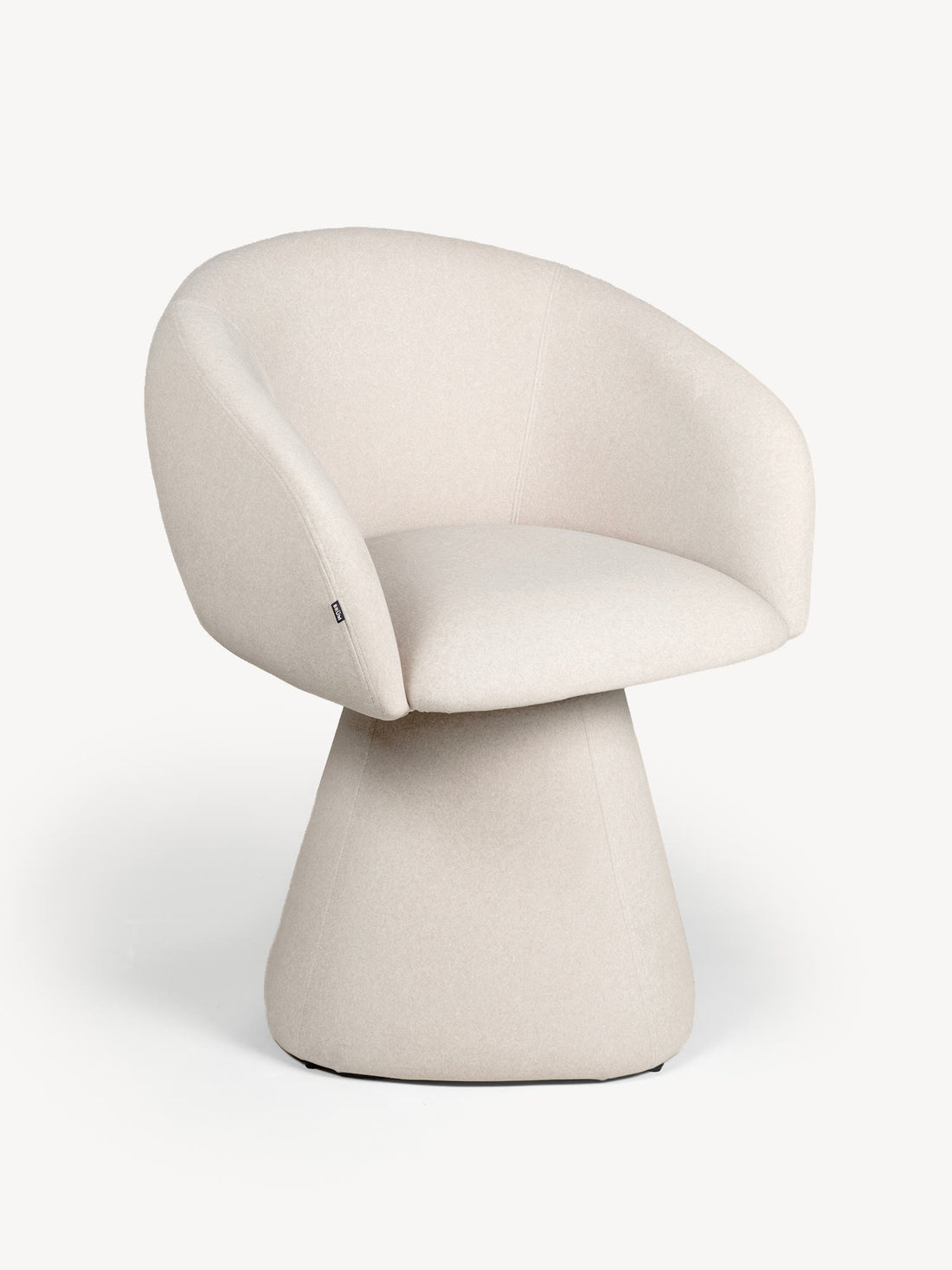 Silla Giratoria Doha crema