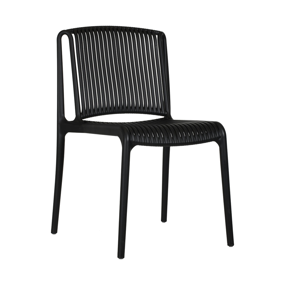 SILLA EXT CRETA NEGRA VISTA EN PERSPECTIVA
