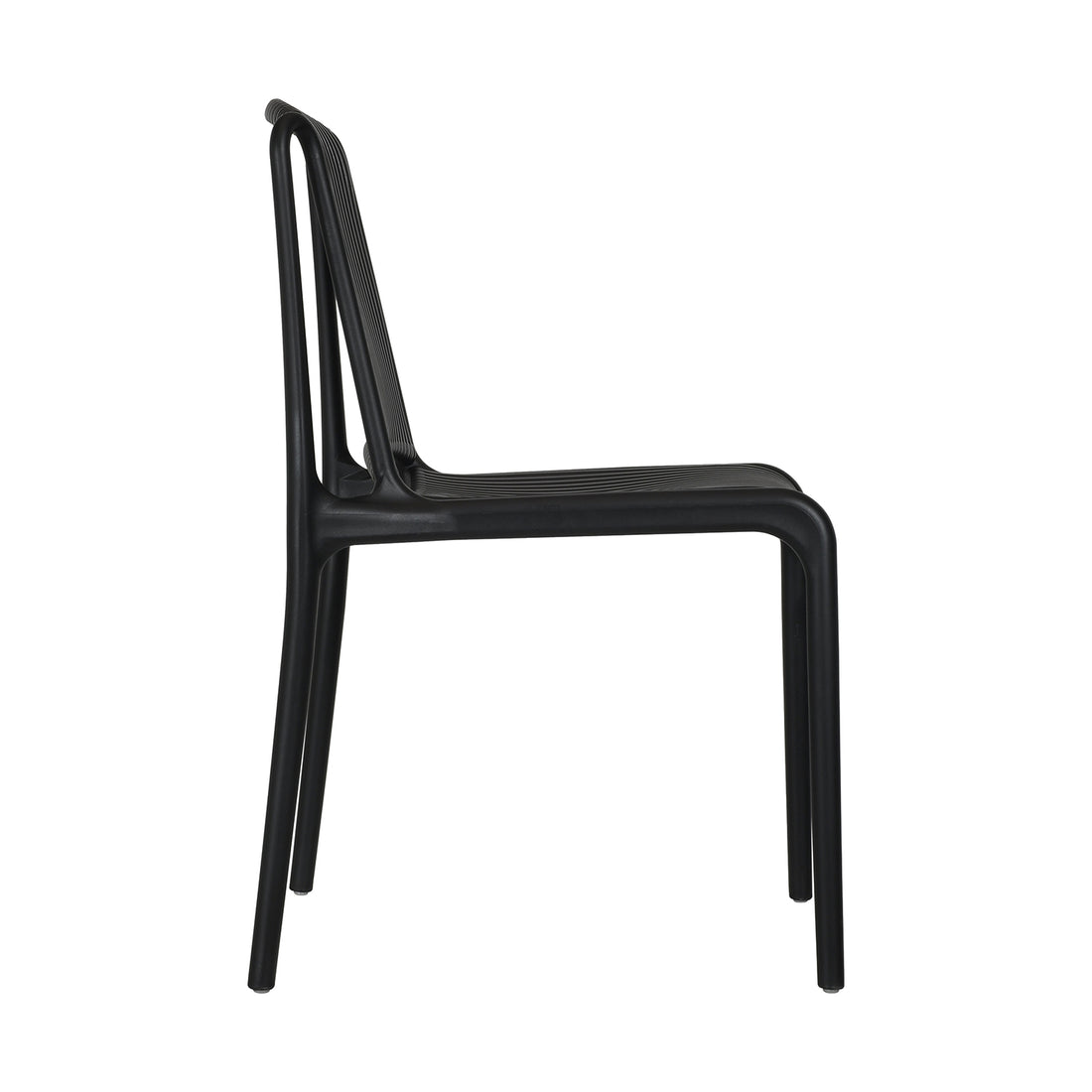 SILLA EXT CRETA NEGRA VISTA LATERAL