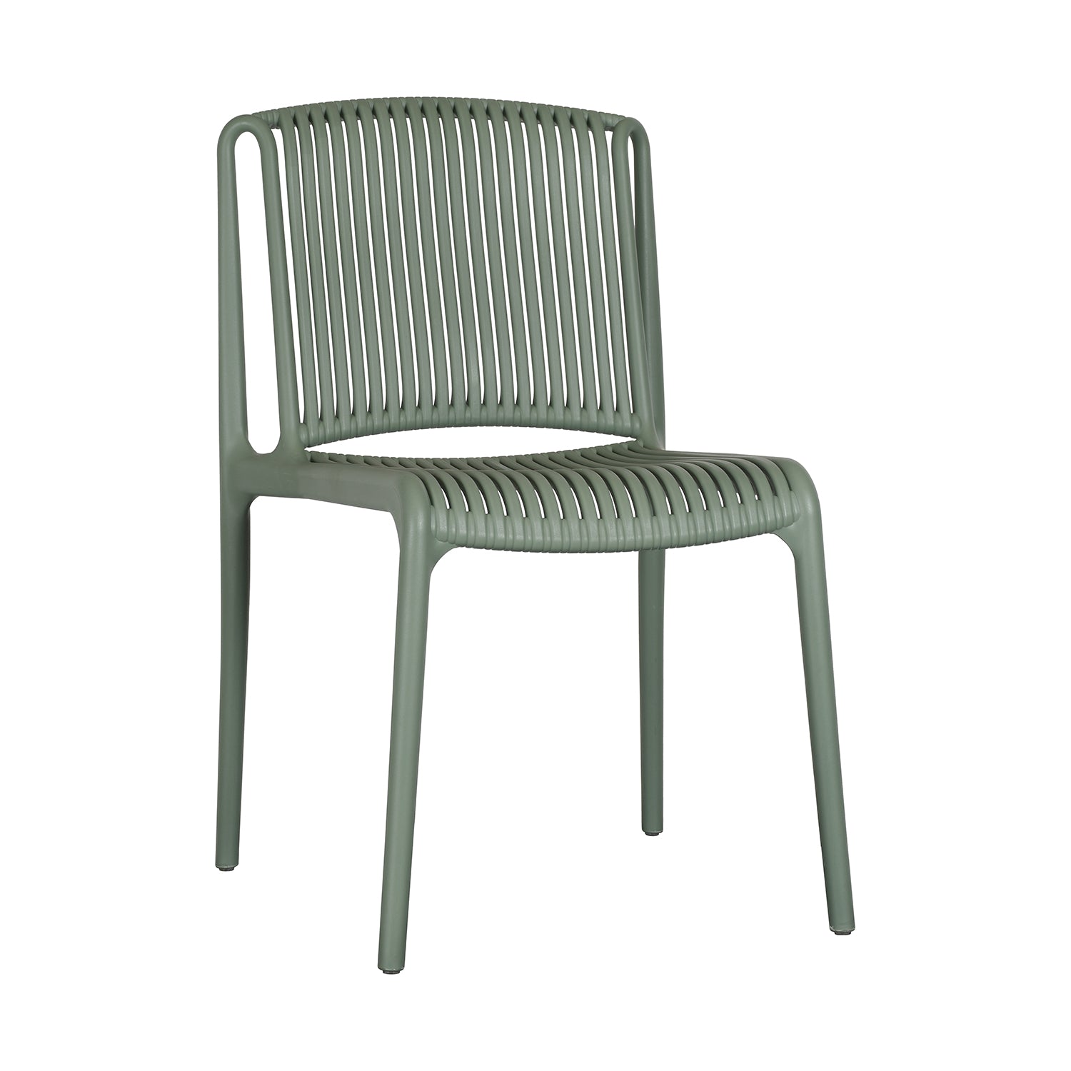 SILLA EXT CRETA VERDE VISTA EN PERSECTIVA