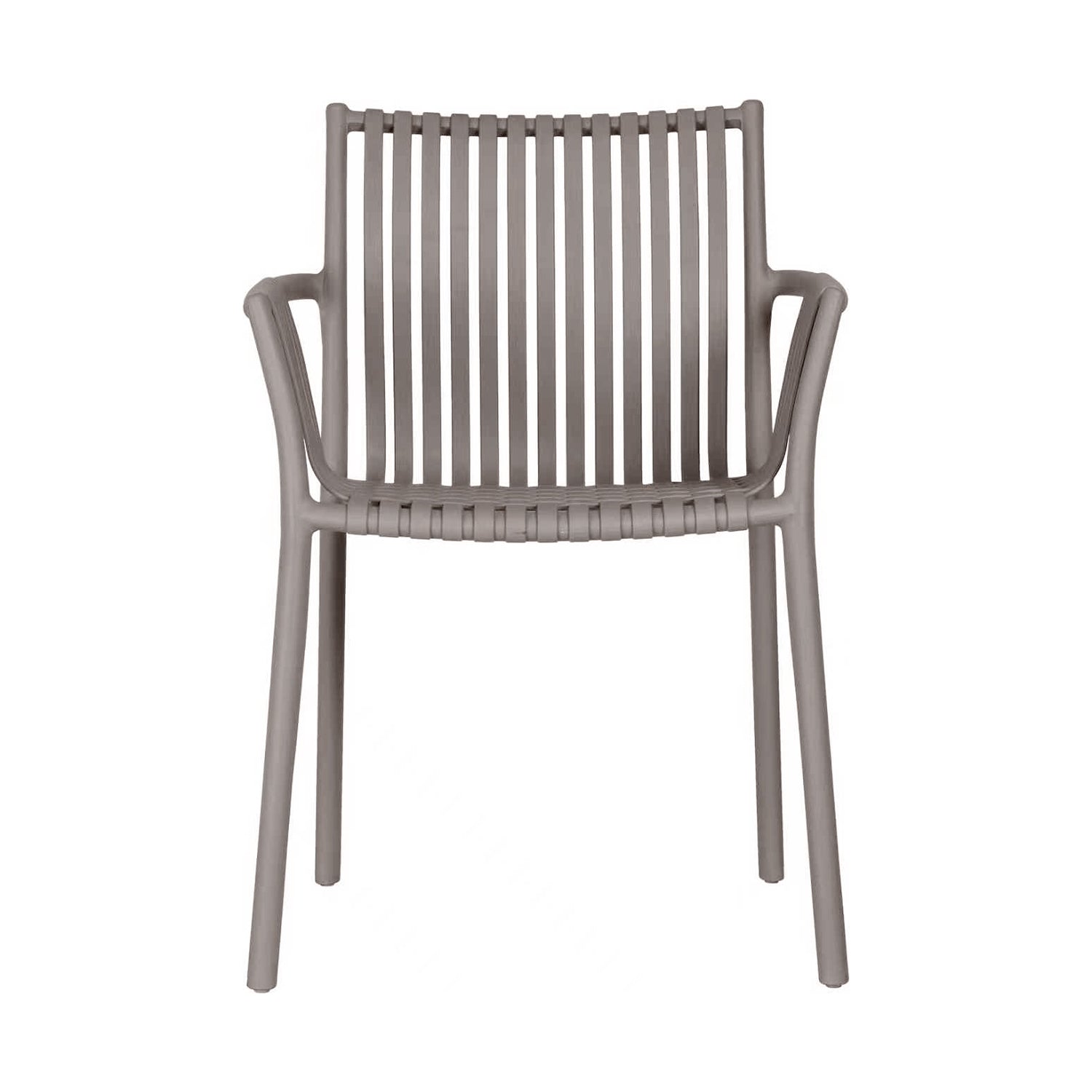 SILLA EXT PALMA TAUPE VISTA FRONTAL