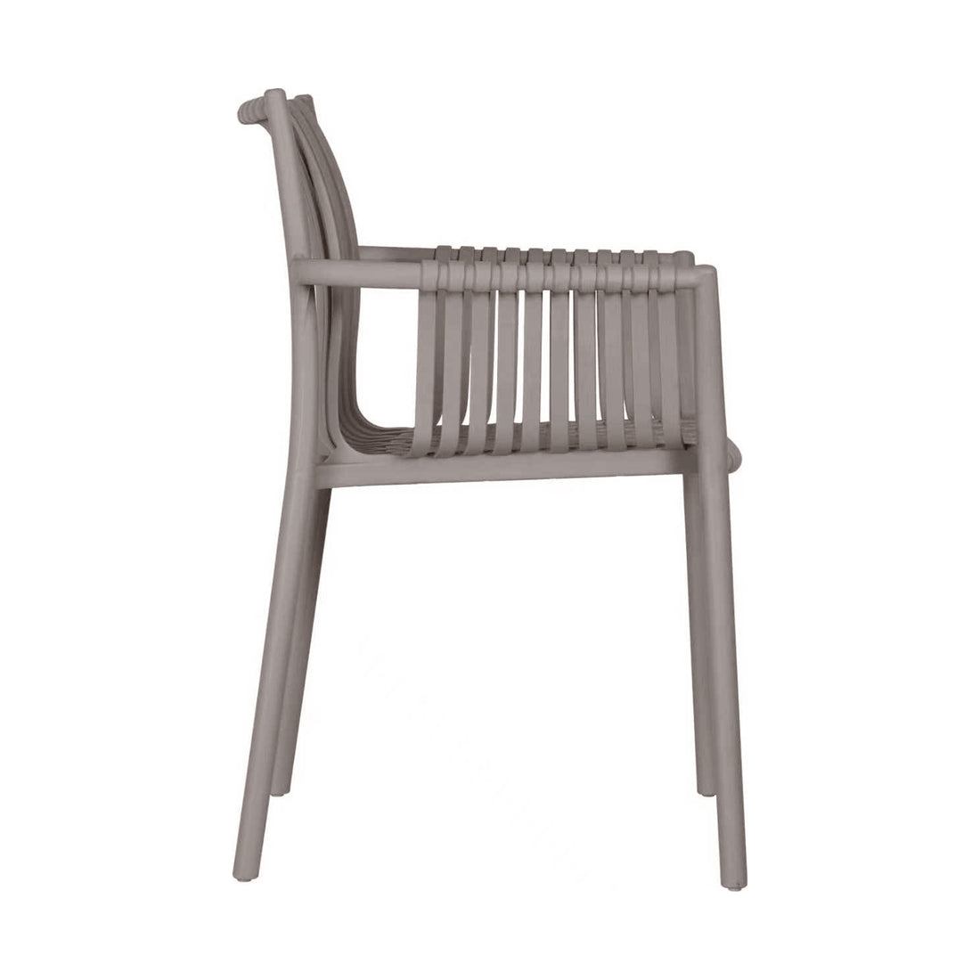 SILLA EXT PALMA TAUPE VISTA LATERAL
