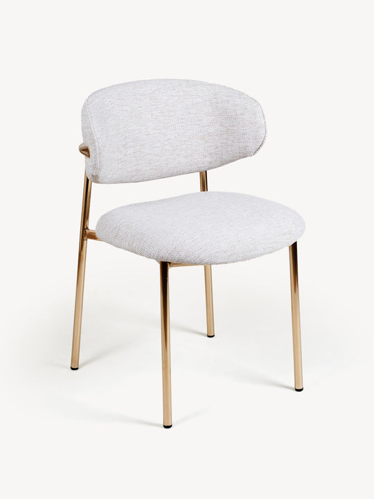 Silla Luxor Gris beige