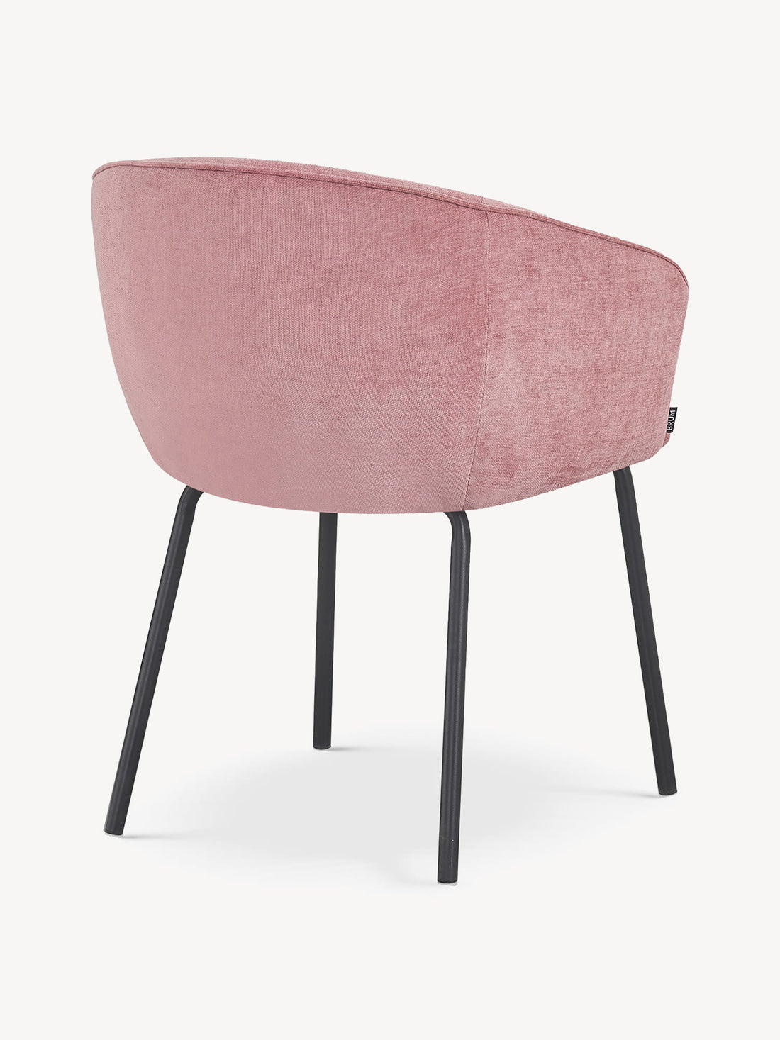 Silla Miami rosa, vista trasera