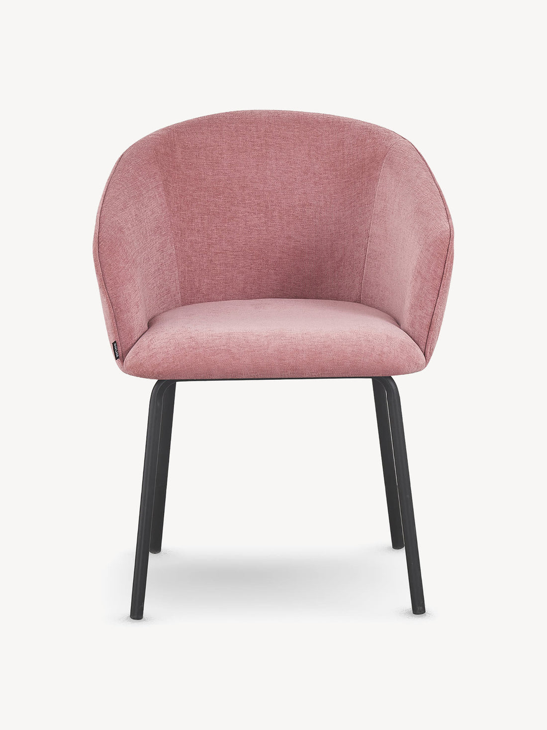 Silla Miami rosa, vista de frente