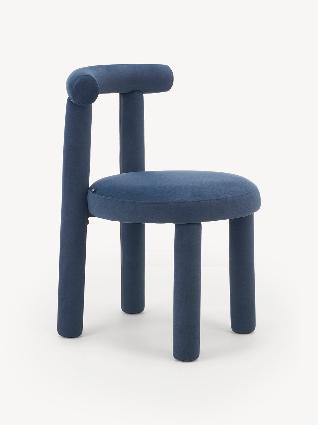 Silla de diseño Milán azul marino