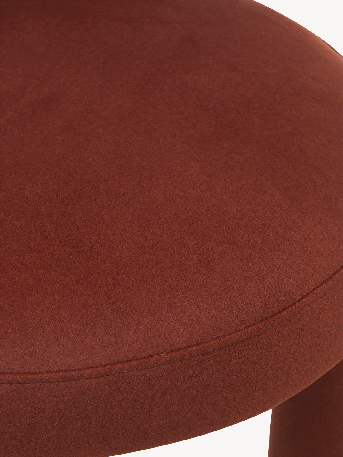 Silla de diseño Milán ocre, detalle
