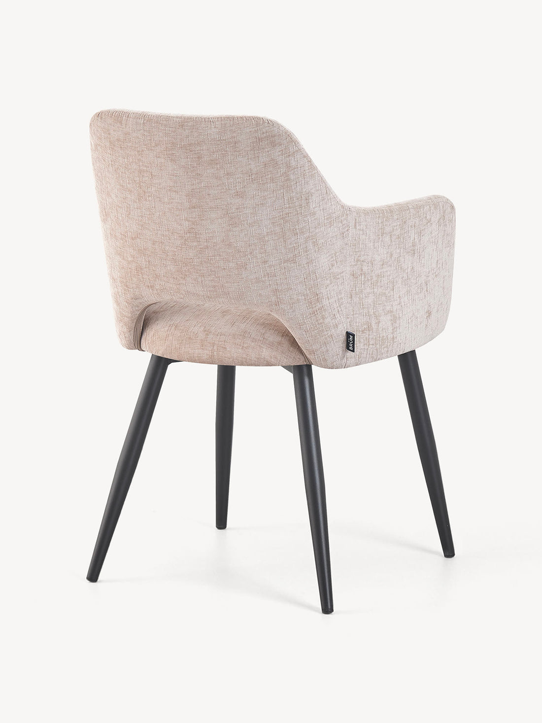 Silla París beige, vista trasera