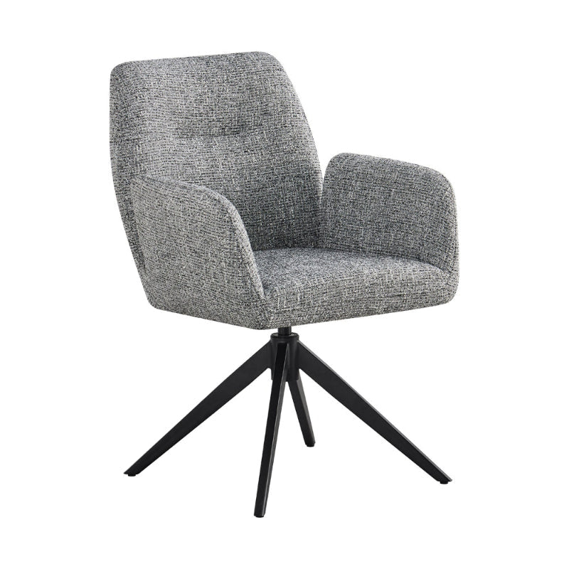 Silla Santiago Grey Vista en Perspectiva