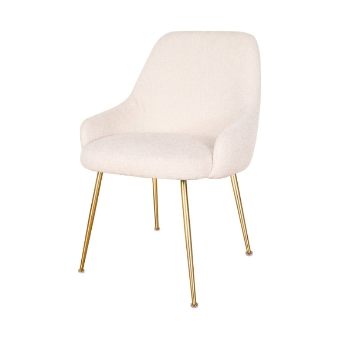 Silla Seúl Beige Vista en Perspectiva