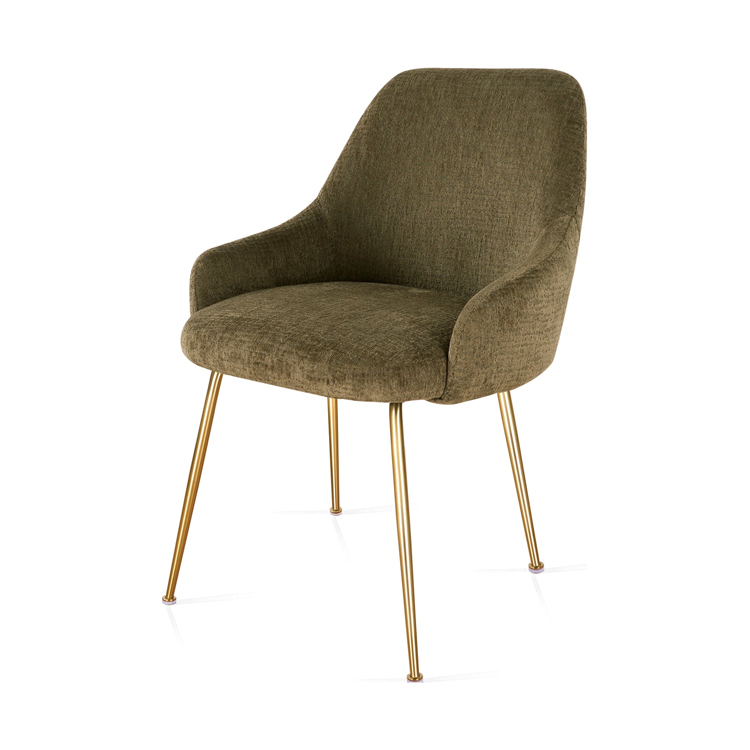 SILLA SEÚL OLIVE VISTA EN PERSPECTIVA