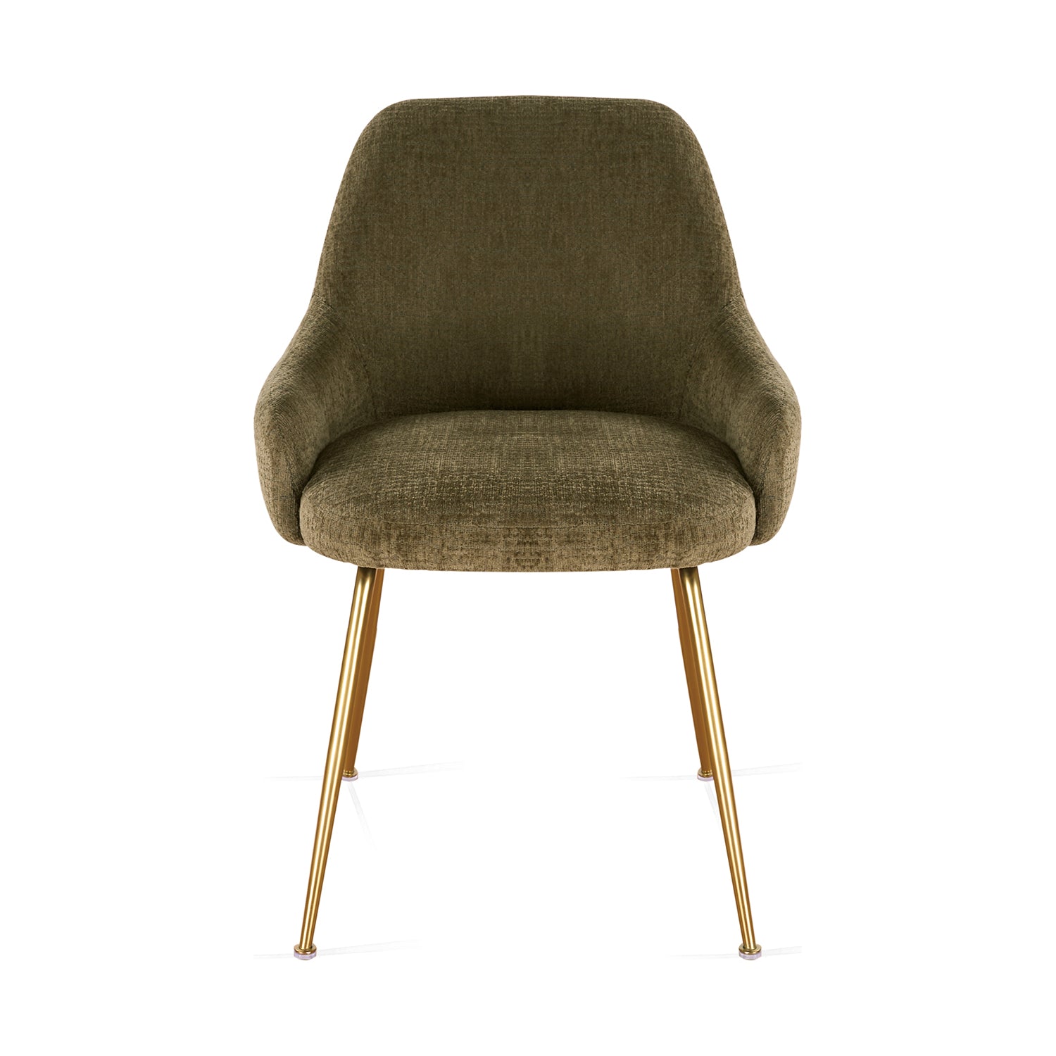 SILLA SEÚL OLIVE VISTA FRONTAL