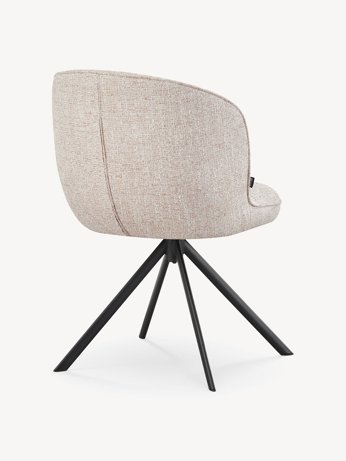 Silla Giratoria Vigo beige, vista trasera