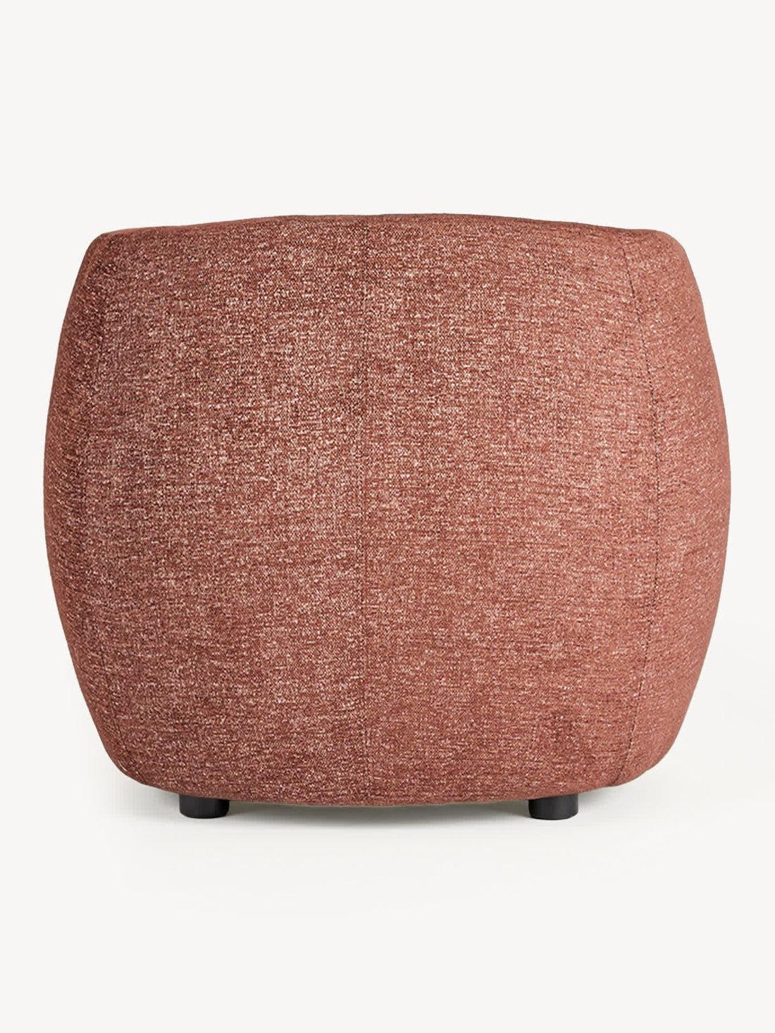 Sillón Focus ocre, vista trasera