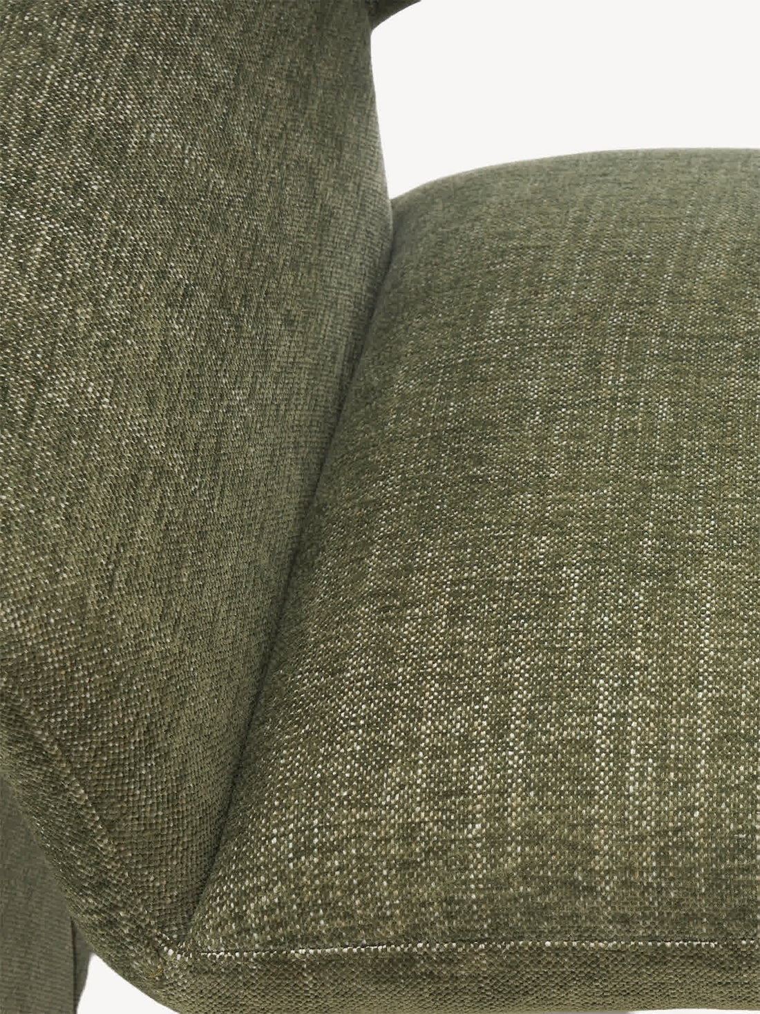 Sillón individual Mauricio verde, detalle