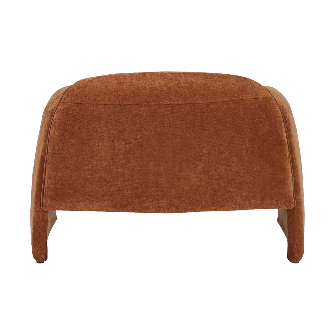 Sillón Melbournee Ocre Vista Trasera