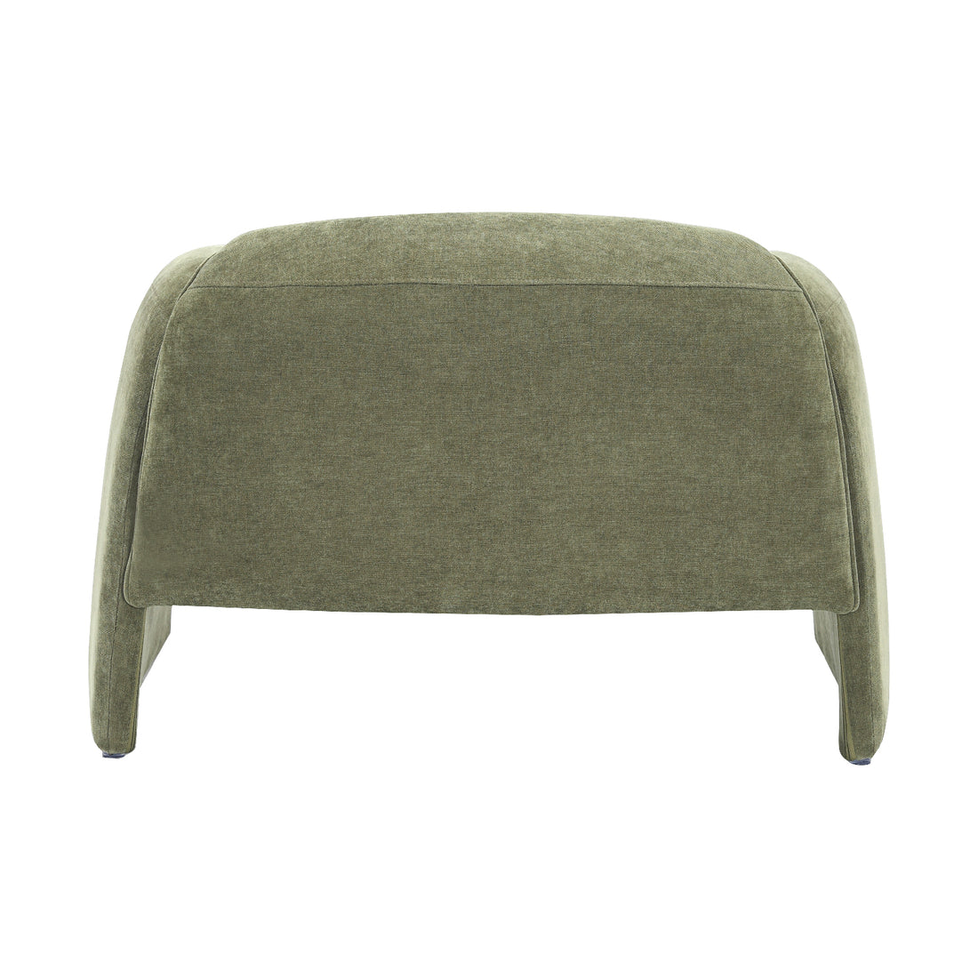 Sillón Melbournee Verde Vista Trasera