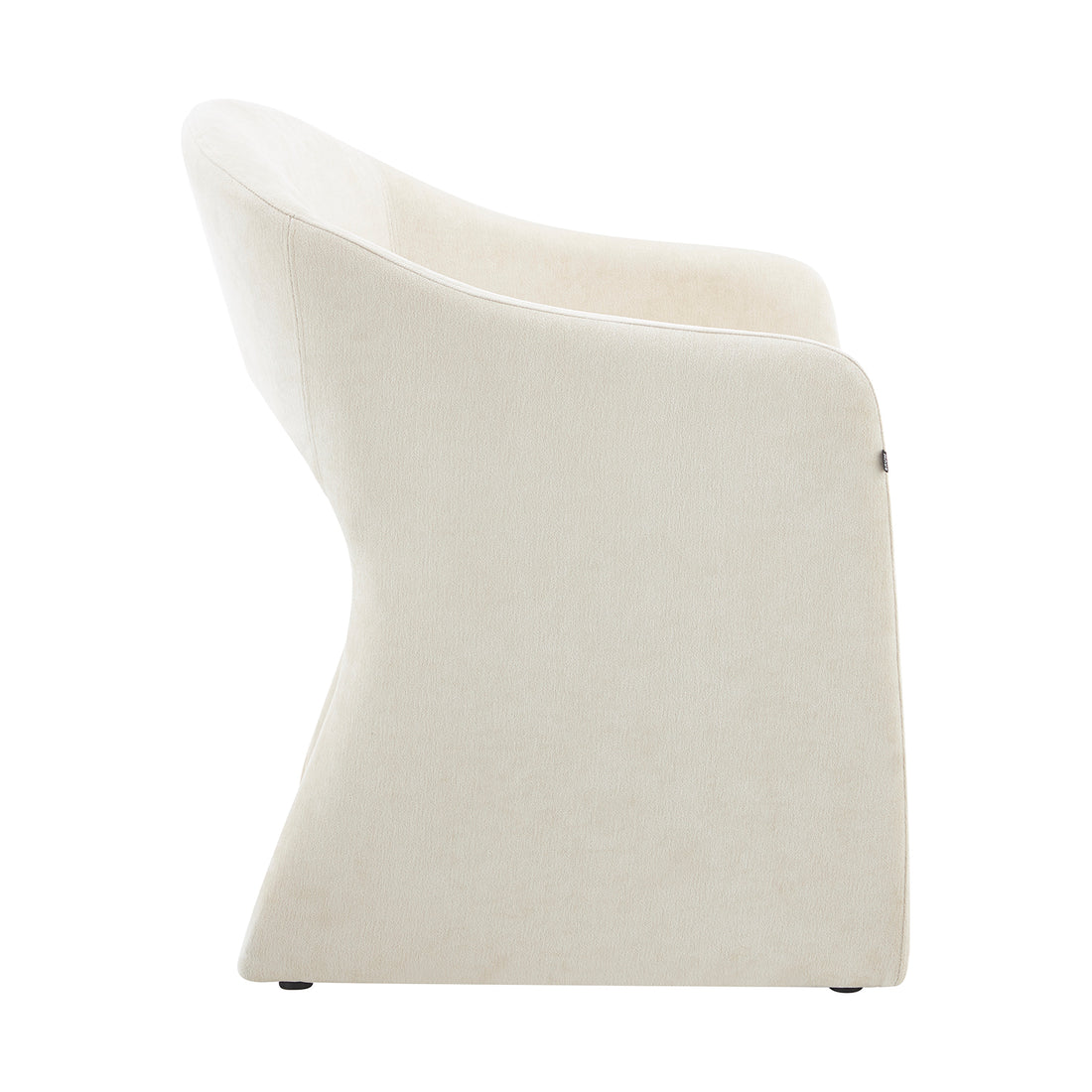 Sillón Qur Beige Vista Lateral