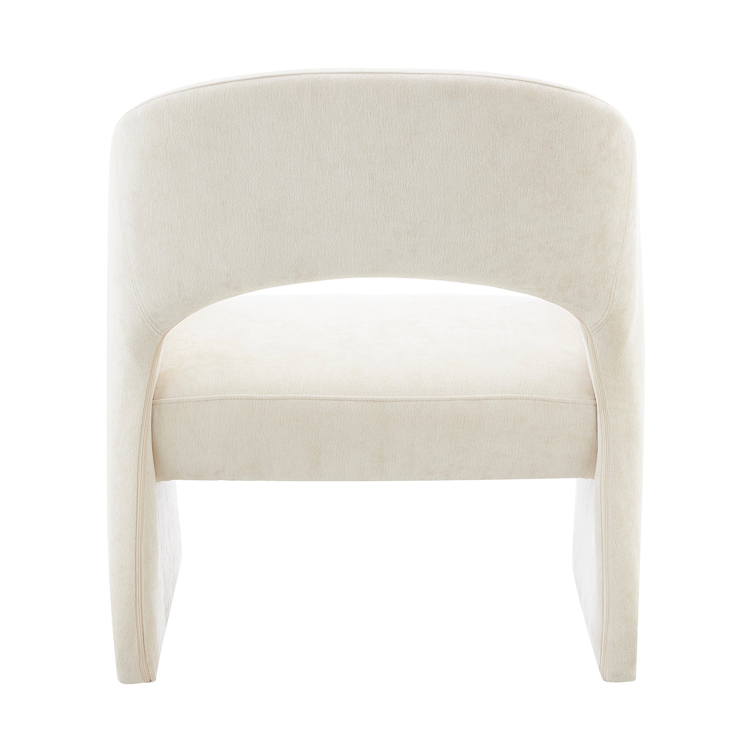 SILLON QUR BEIGE VISTA TRASERA
