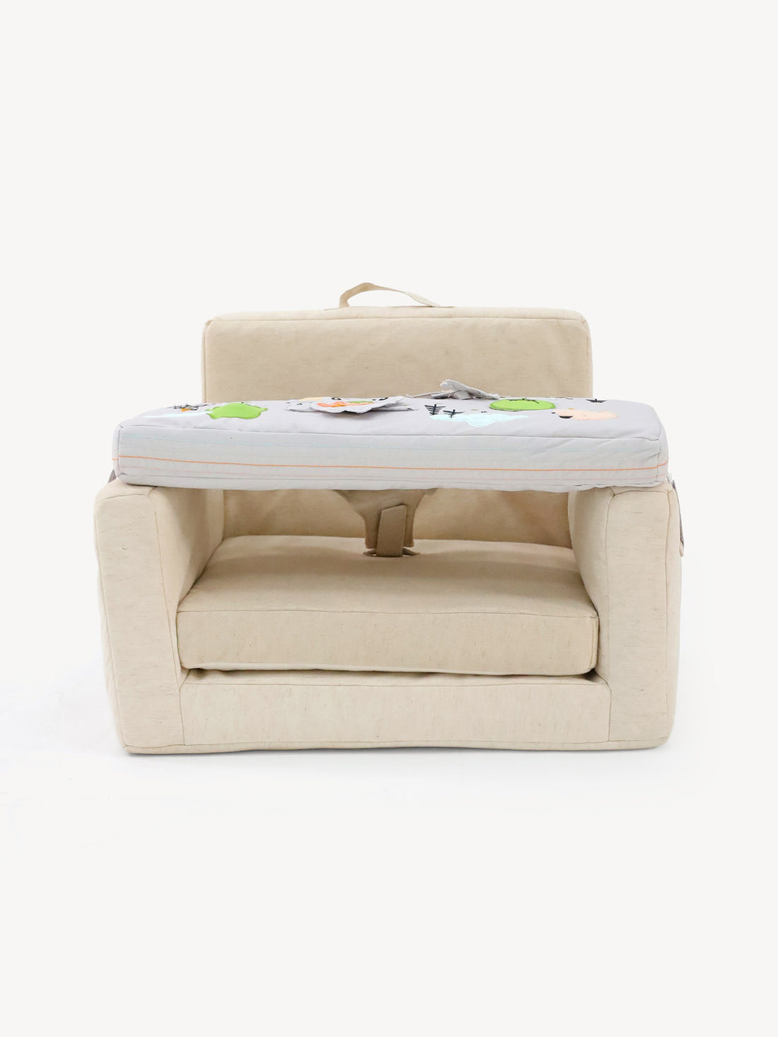 Sofá para Niños Vega beige, vista de frente
