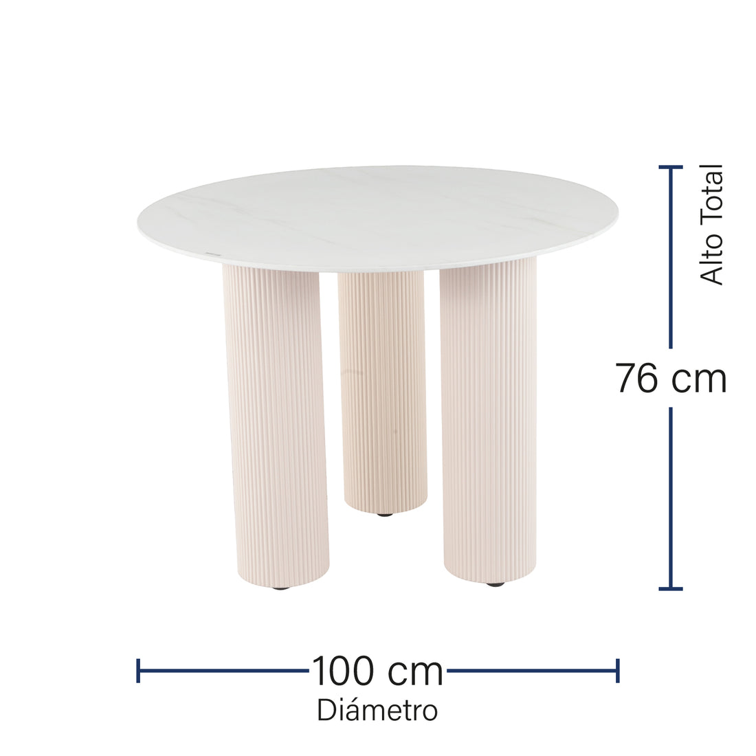 Mesa de Comedor Singapur Medidas