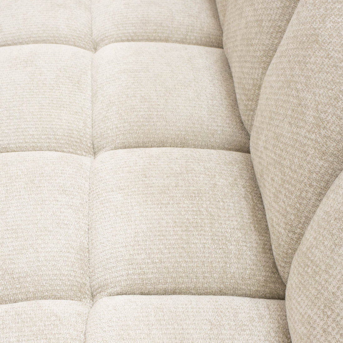 Sofá Versalles Beige 3 Plazas Vista de Detalle