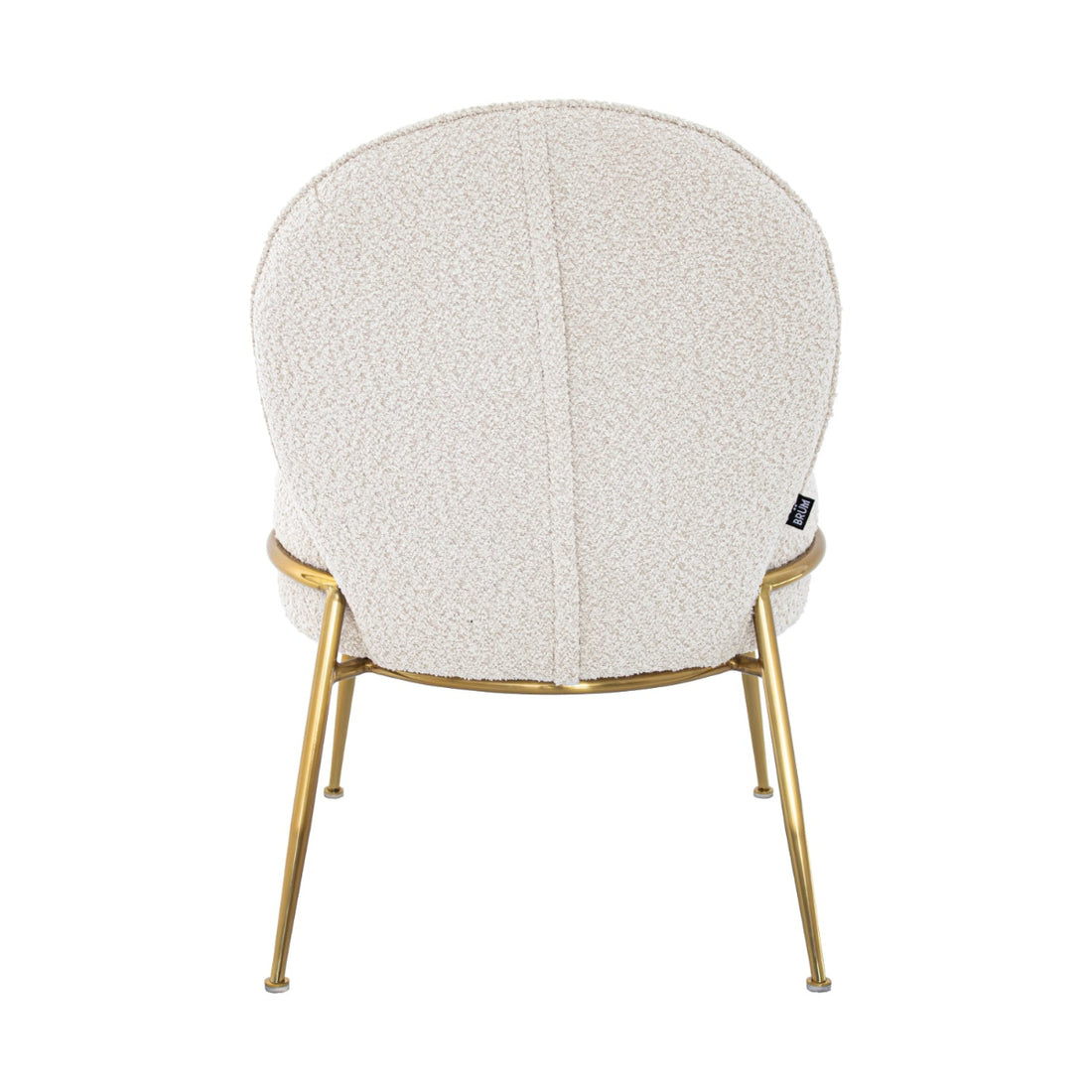 Silla Brela Beige Vista Trasera