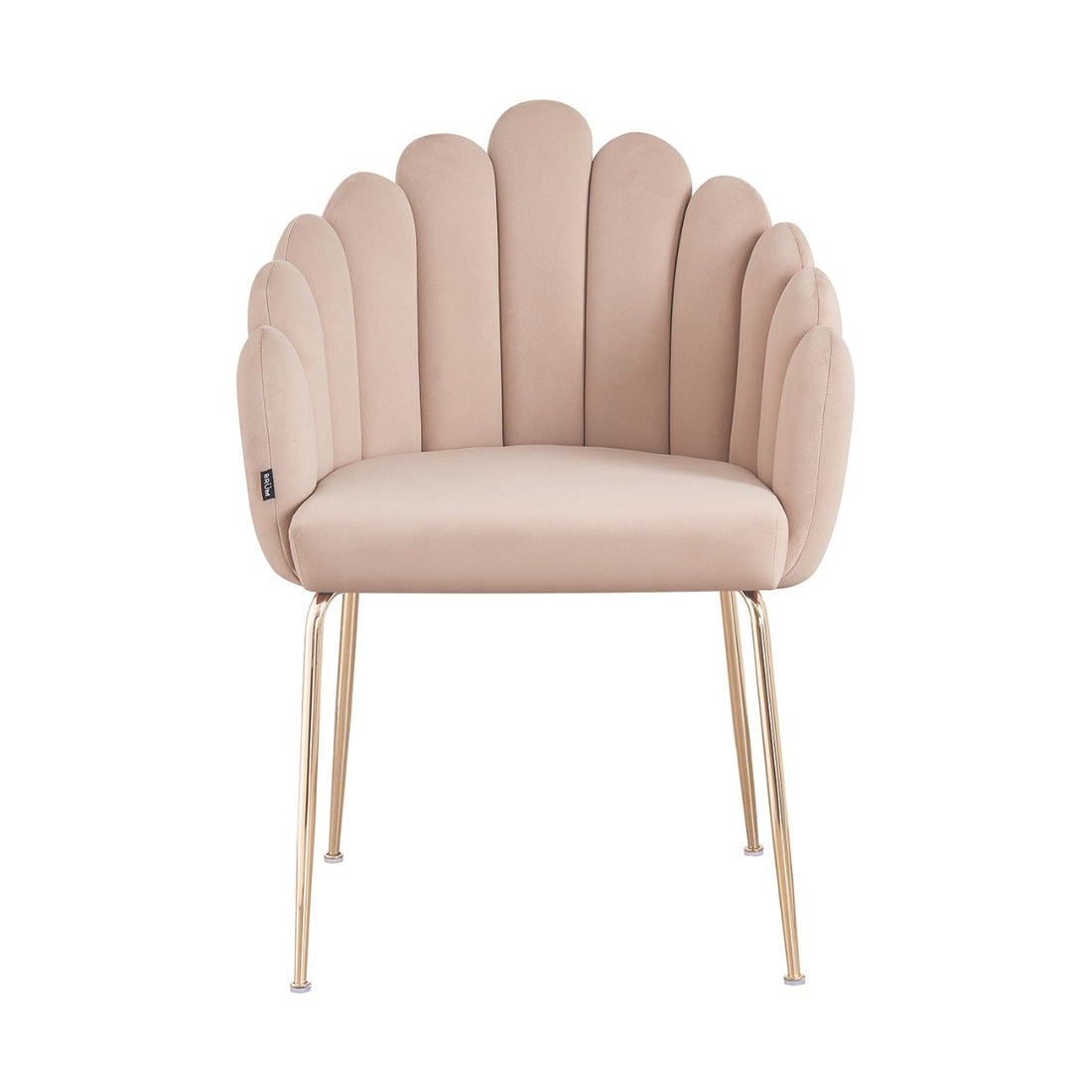 Silla Cordoba Beige Vista Frontal