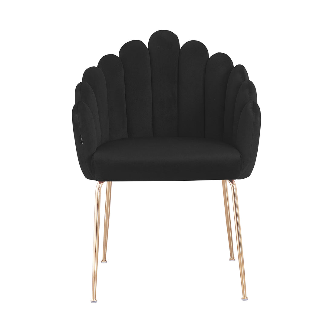 Silla Cordoba Negro Vista Frontal