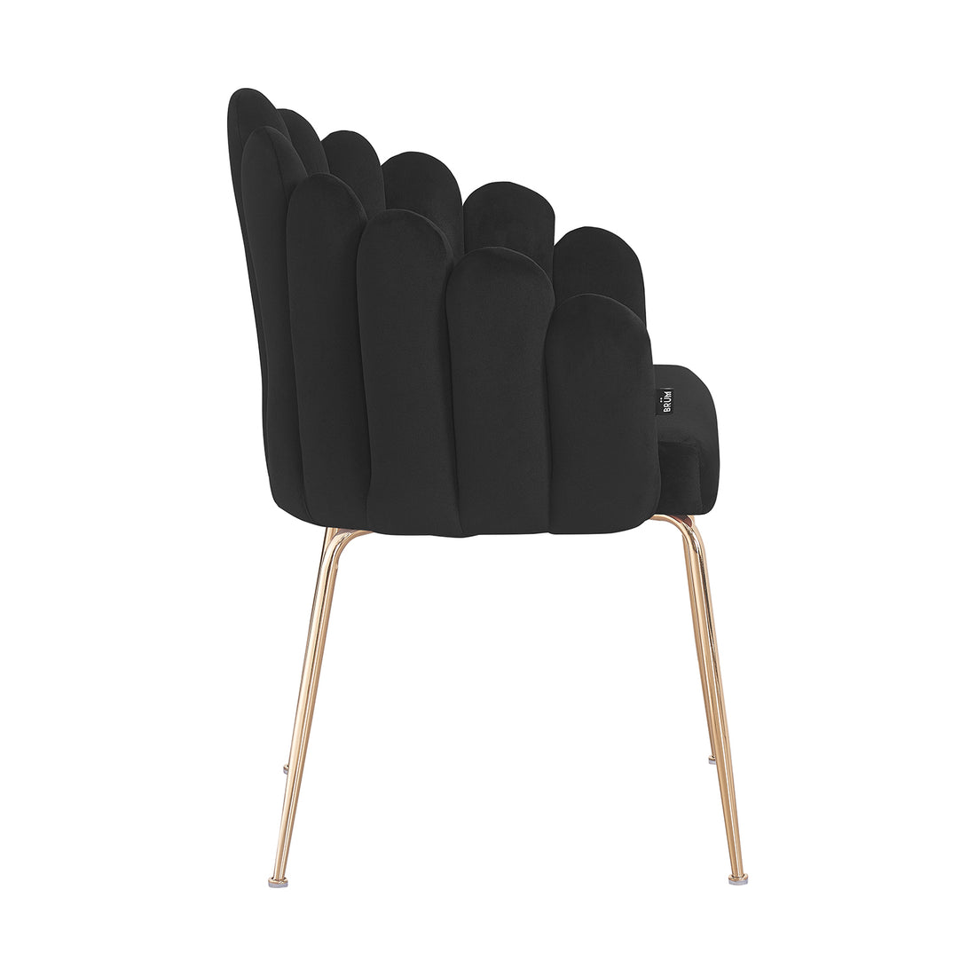 Silla Cordoba Negro Vista Lateral