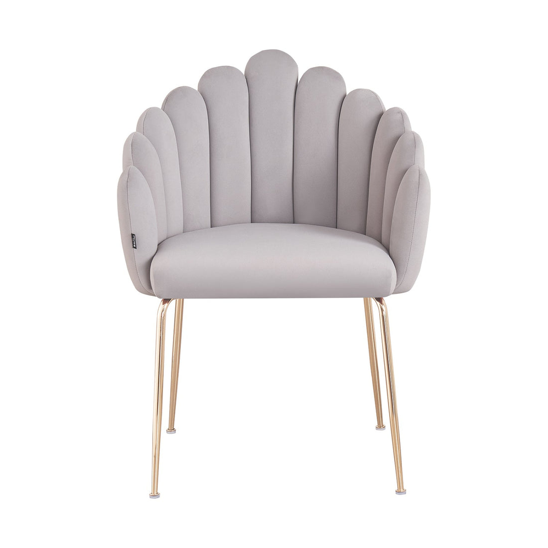 Silla Cordoba Gris Vista Frontal