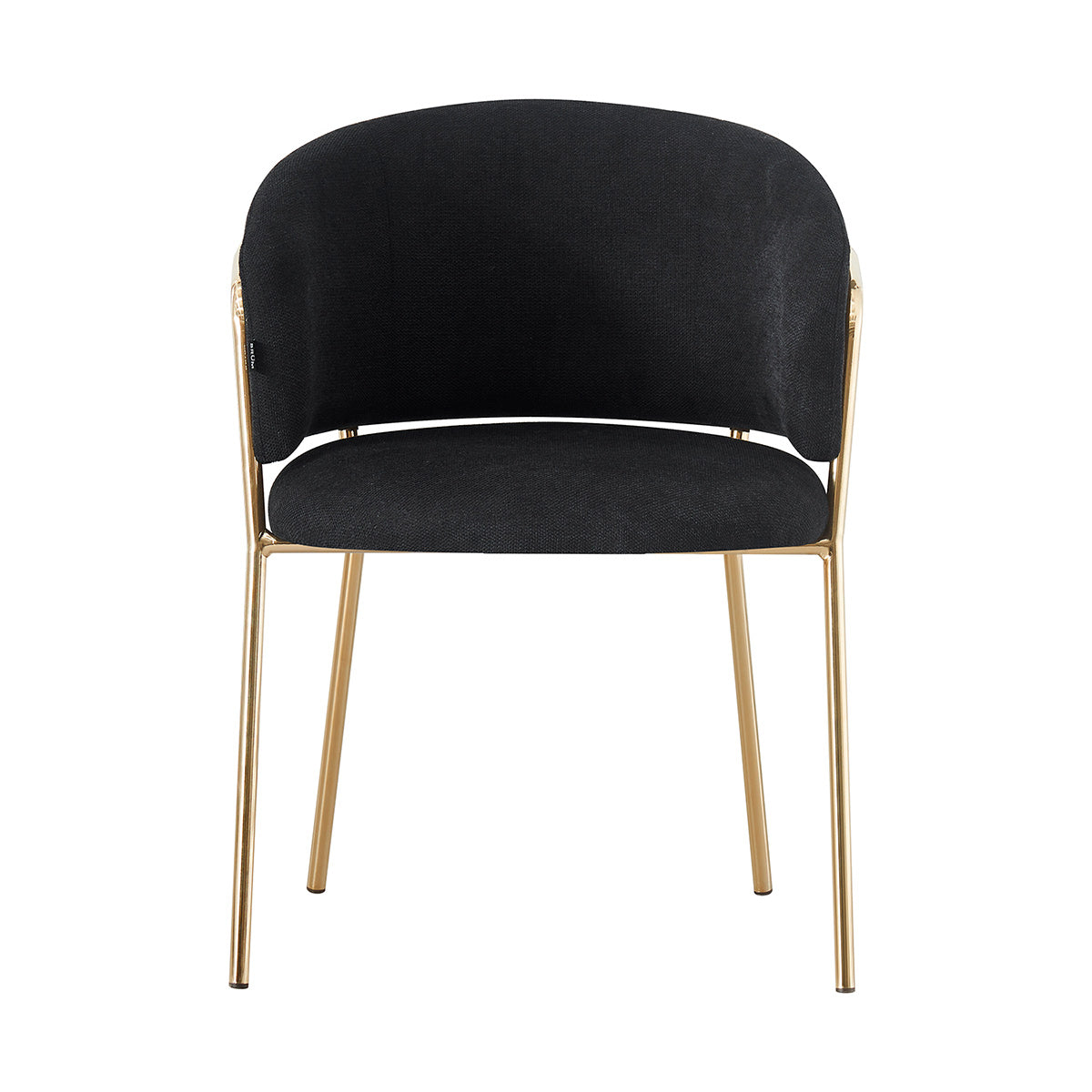 Silla Escocia Black Fondo Blanco Vista Frontal