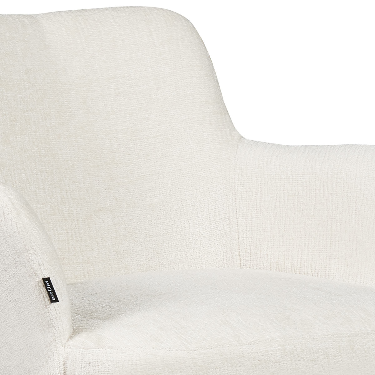 Silla Moscow Beige Fondo Blanco Vista detalle