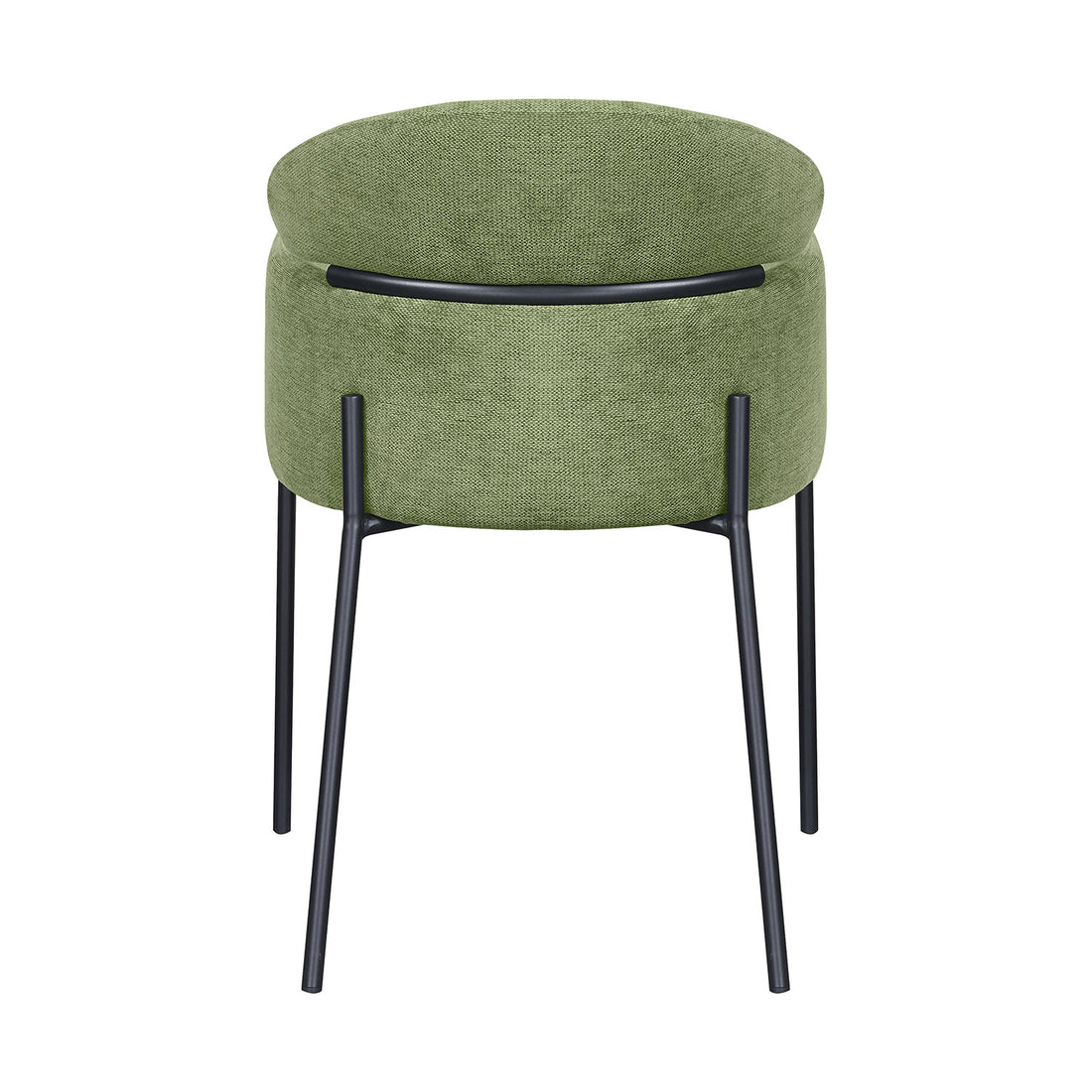 Silla Padua Verde Vista Trasera