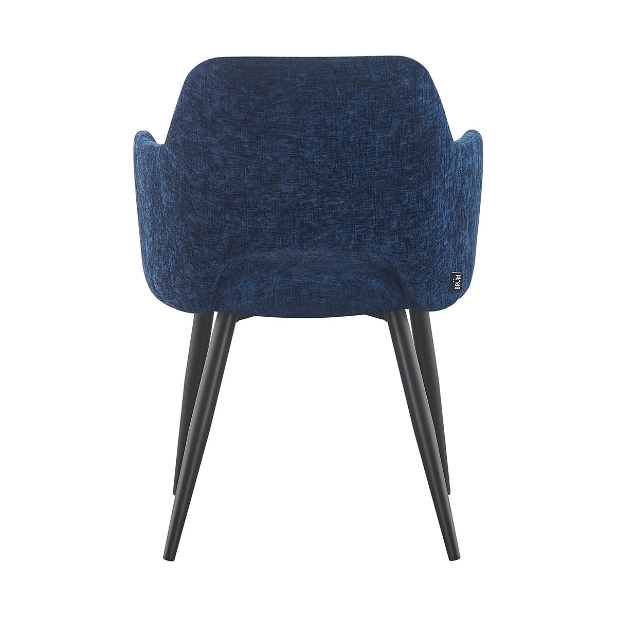 Silla Paris Azul Vista Trasera