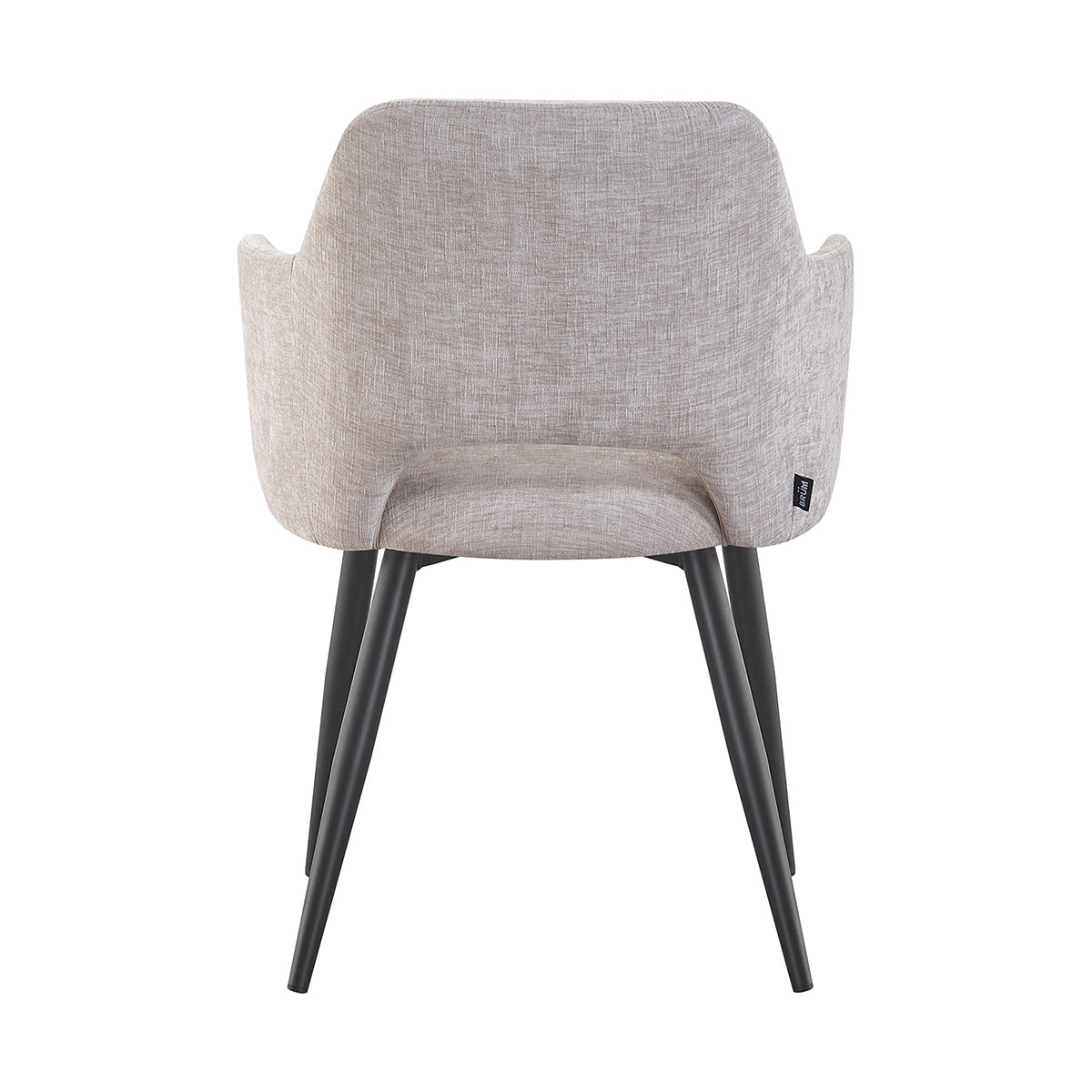 Silla Paris Greige Vista Trasera