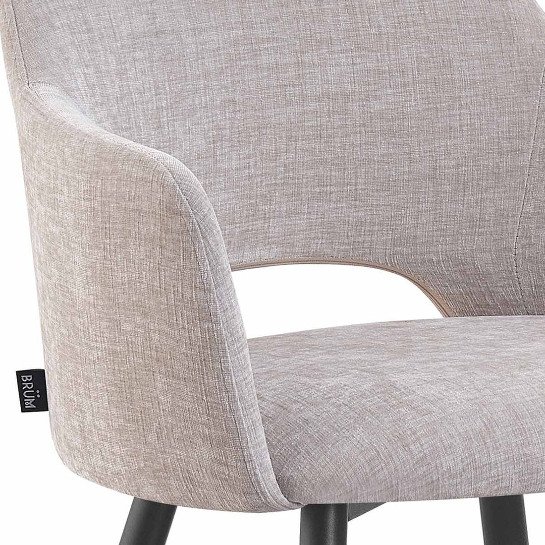 Silla Paris Greige Vista Detalle