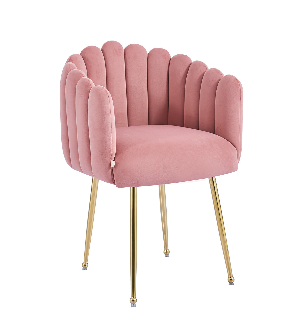 Silla Munich Rosa Vista en Perspectiva