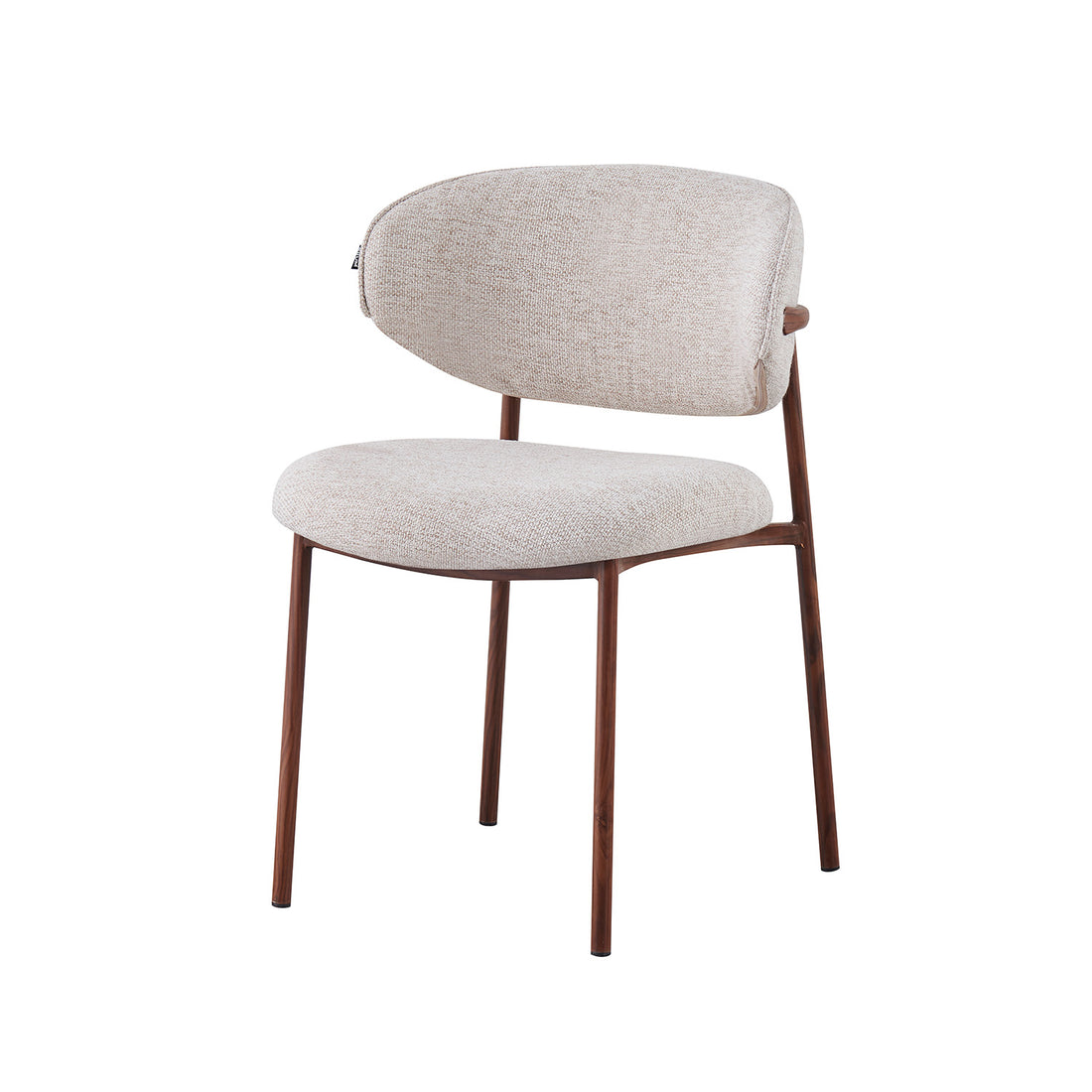 Silla Sicilia Beige Vista en Perspectiva