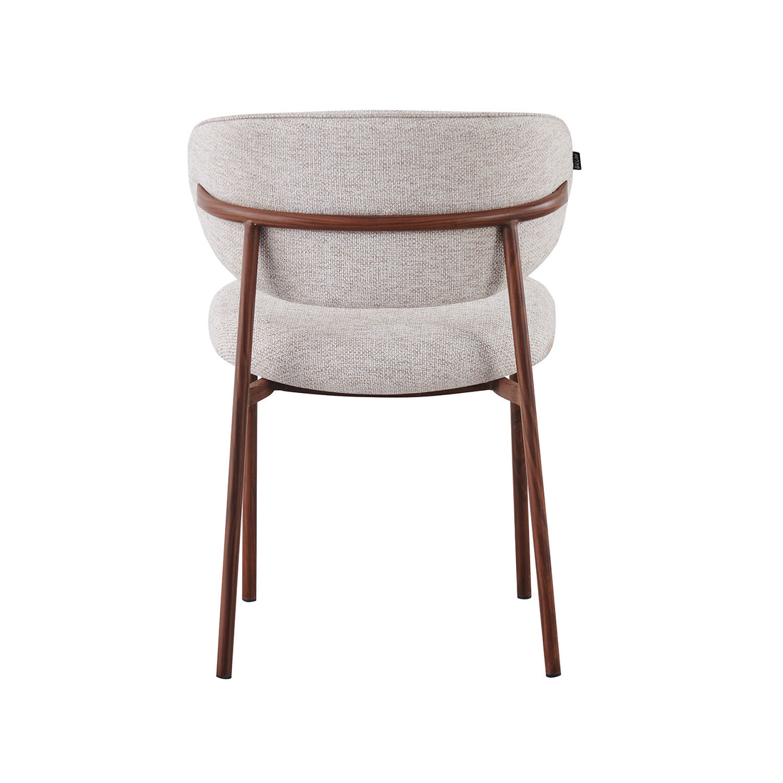 Silla Sicilia Beige Vista Trasera