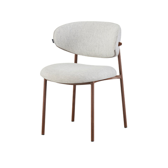 Silla Sicilia Gris Vista en Perspectiva