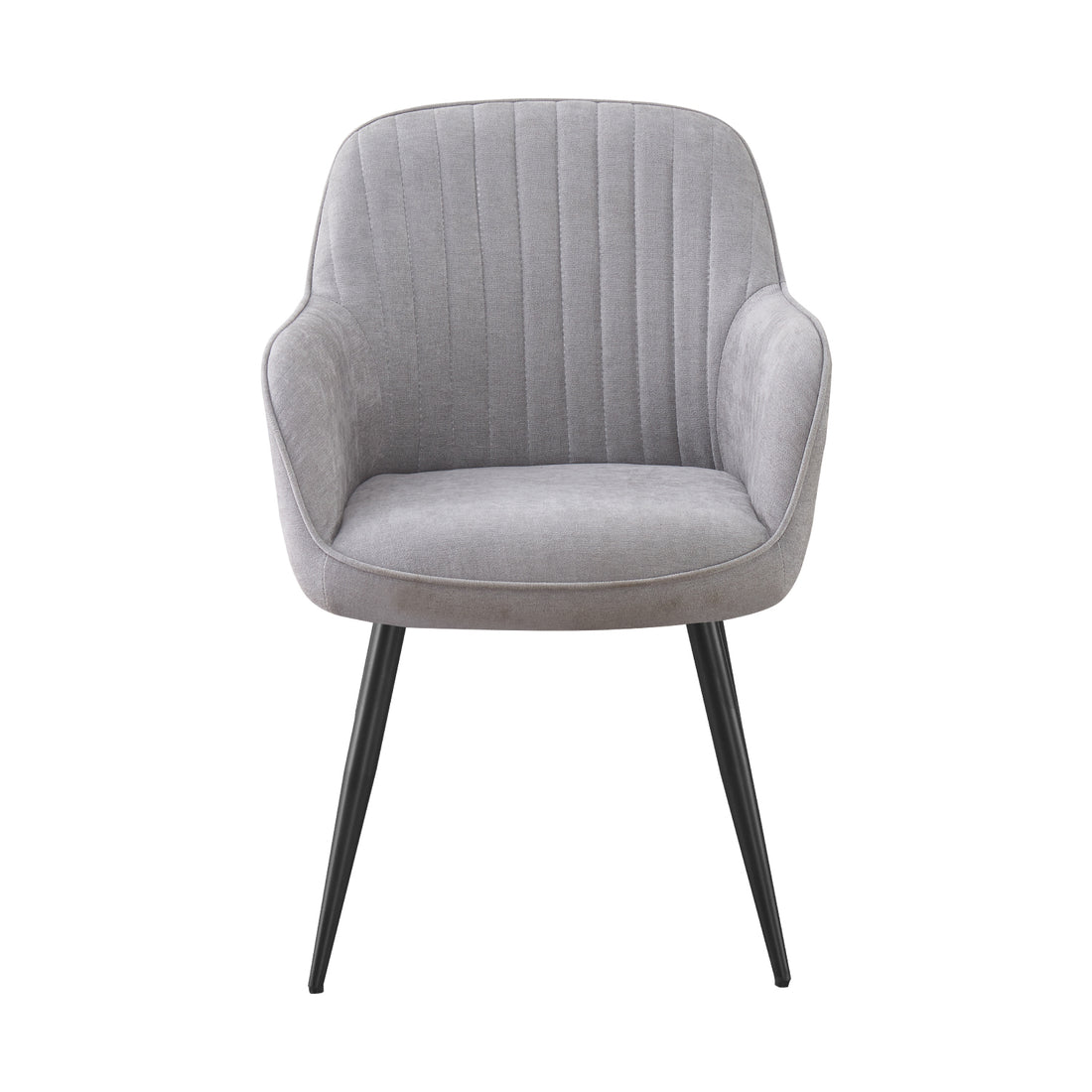Silla Manchester Gris Vista Frontal
