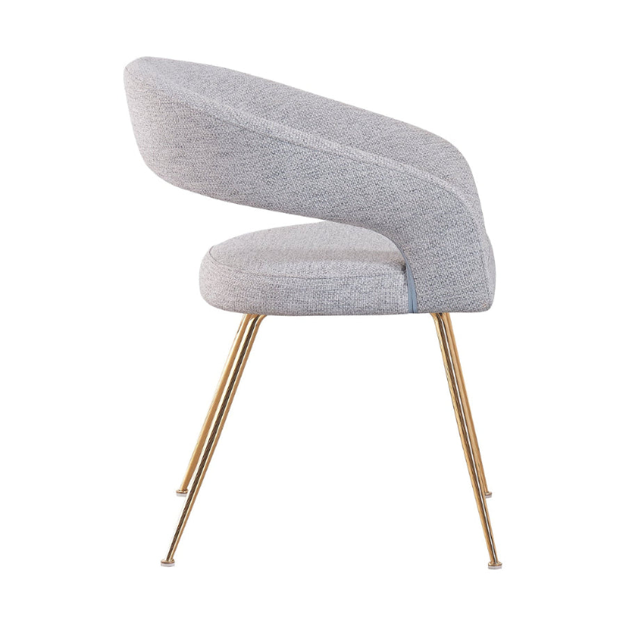 Silla Matera Gris Vista Lateral