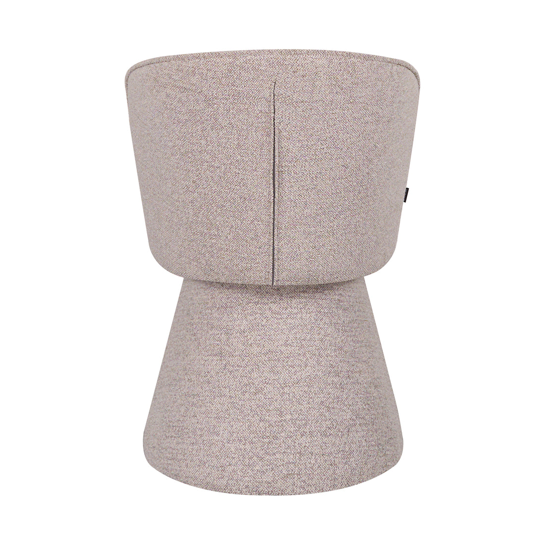 Silla Modena Gris fondo blanco vista Trasera