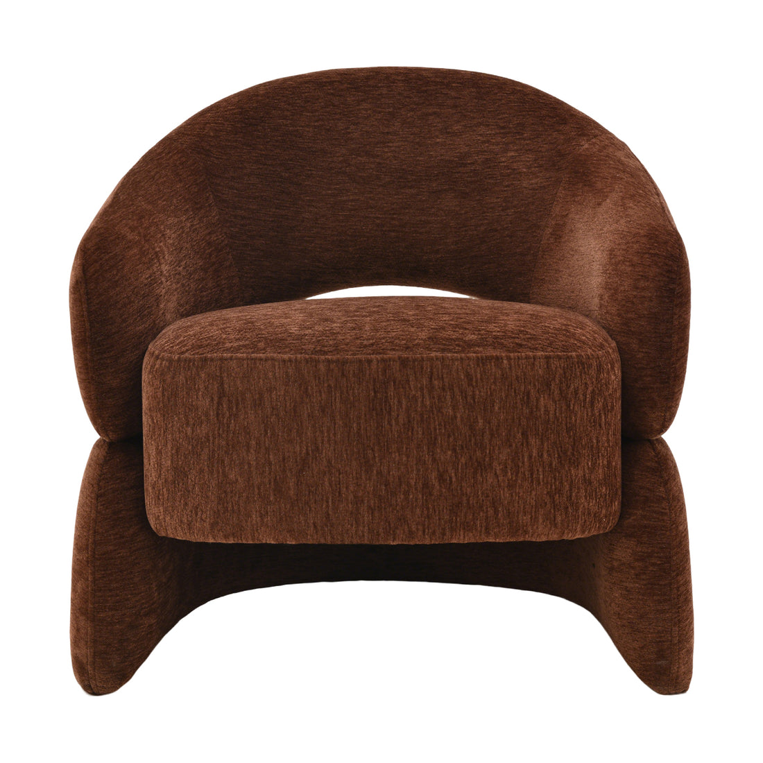Sillón Hamburgo con fondo blanco vista frontal