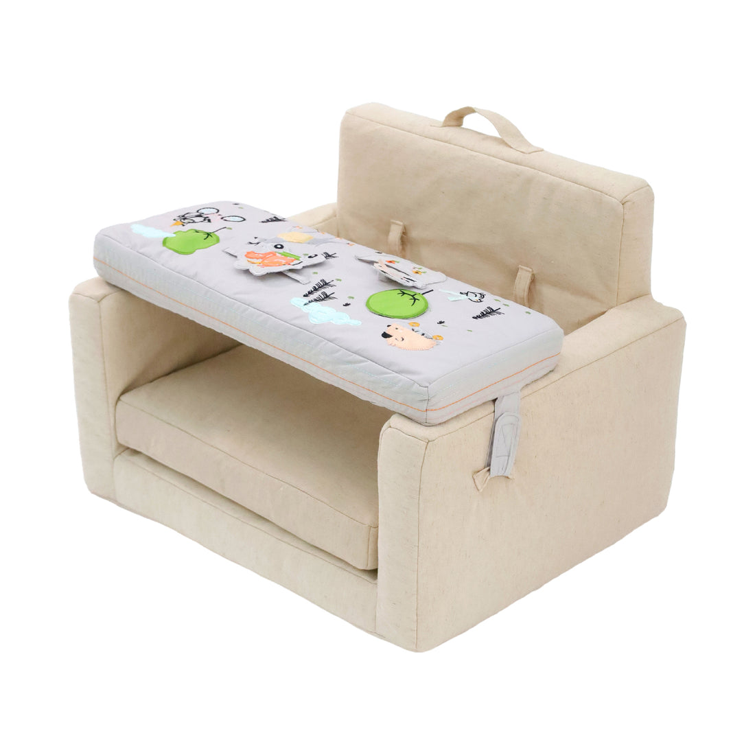 Sofá para Niños Vega Beige Vista de producto
