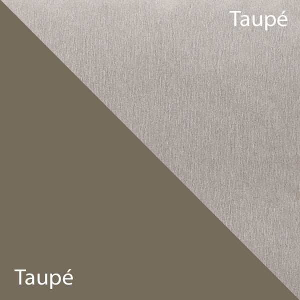 Color Taupé, muestra de tela
